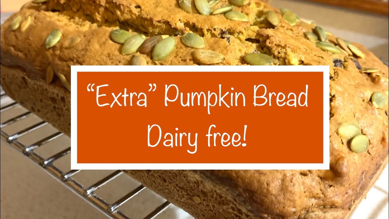 Make Ahead Holiday Food Prep: Pumpkin Bread (Dairy Free) Make Ahead Holiday Food Prep: Pumpkin Bread (Dairy Free)
