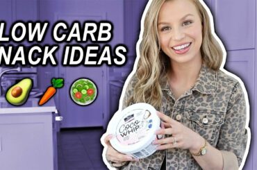 LOW CARB SNACK IDEAS | Who Knew Healthy Could Taste SO GOOD?!