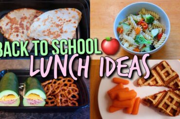 Back to School Lunch Ideas! Healthy and Yummy DIY Lunches!