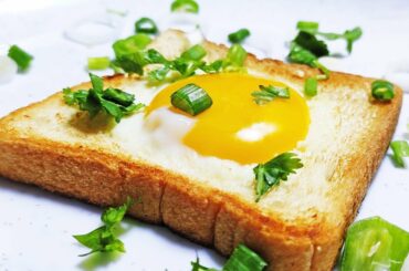 Egg in Bread Recipe | Egg with Bread Recipe | Egg Inside Bread for Breakfast
