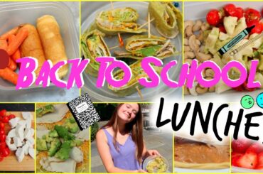 Easy and Healthy Back To School Lunch Ideas!