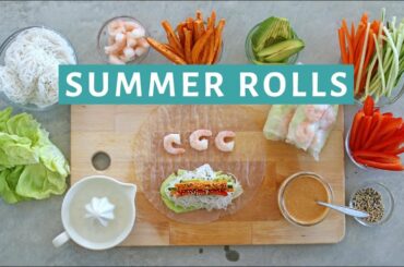Shrimp Summer Rolls Recipe | Healthy & Easy Lunch Ideas