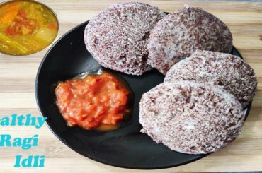 Healthy Breakfast Ragi Idi Recipe | How to make Soft Ragi Idli |Millets Recipe for Weight loss|
