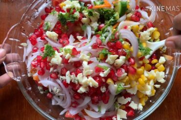 Healthy Vegan Salad Recipe| Diet recipes | Fusion Feast recipes