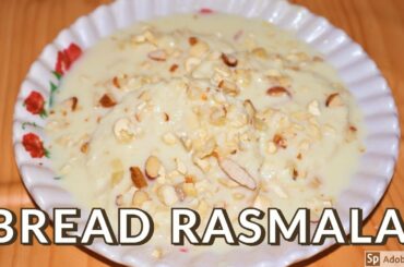 how to make bread rasmalai recipe( rasmalai recipe)