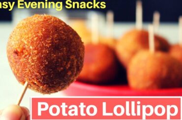 Potato Lollipop Recipe | Veg Lollipop Snacks Recipe | Recipe Bangla