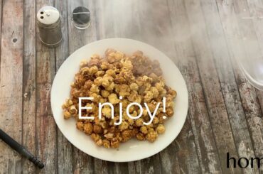 Smoked Popcorn with Caramel // Smoking Snacks Ideas // Fuma Smoking Gun