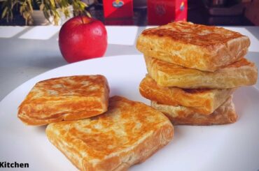 Oven ഉം Cooker ഉം Oil ഉം ഇല്ലാത്ത ഒരു കിടുക്കാച്ചി snack | Tiffin box Recipe |  Paratha Apple Pie