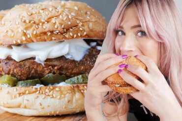 The best Vegan FRIED CHICKEN sandwich | Popeyes chicken sandwich Recipe