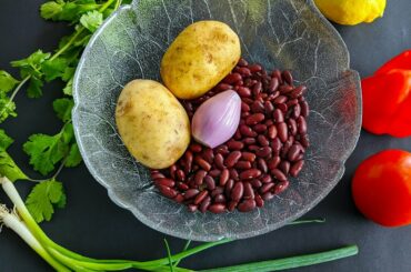 Make something different for your Lunch / Easy Lunch Idea/ Healthy Meal/ Bean Salad