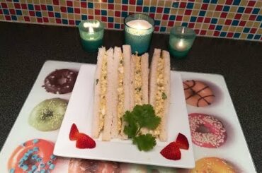 Egg Mayo Sandwich Recipe - Healthy Egg Sandwich