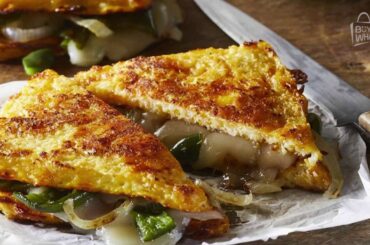 No Bread Low Carb Cauliflower Grilled Cheese Sandwich | Cooking with Buy What Online - Kids Snack