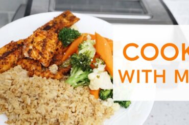 COOK WITH ME - My Healthy Grilled Salmon