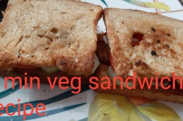 Busy ho breakfast bnane ka time nhi, ye 5 min sandwich jrur try kren.