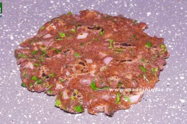 #Healthiest & Oldest Recipe in India | Finger Millet Indian Flat Bread Making |  RAGI ROTI