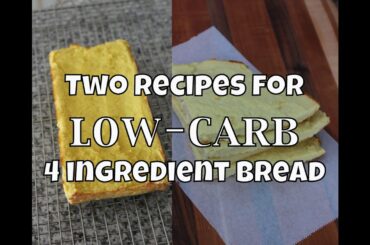 Low-carb bread (gluten, grain and dairy free)