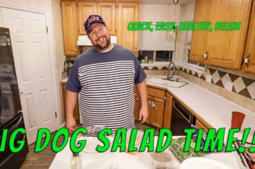 HOW TO MAKE A HEALTHY SALAD WITH STUFF YOU ALREADY HAVE // BIG MIKE COOKS