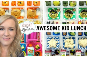 Awesome Lunch Ideas for YOUR kids | Bunches Of Lunches + What They Ate