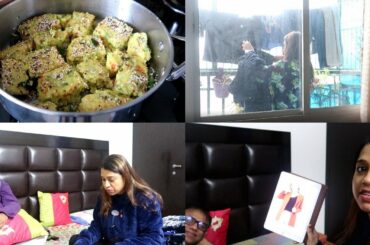 VLOG : Sooji Se Bani Nayi Aur Easy Breakfast Recipe  🍲🍜 || New Announcement 📯 | Indian Mom Studio