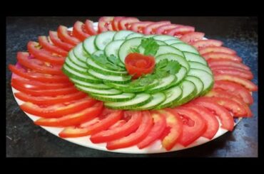 Salad Decoration Ideas/Easy Salad Decoration Ideas