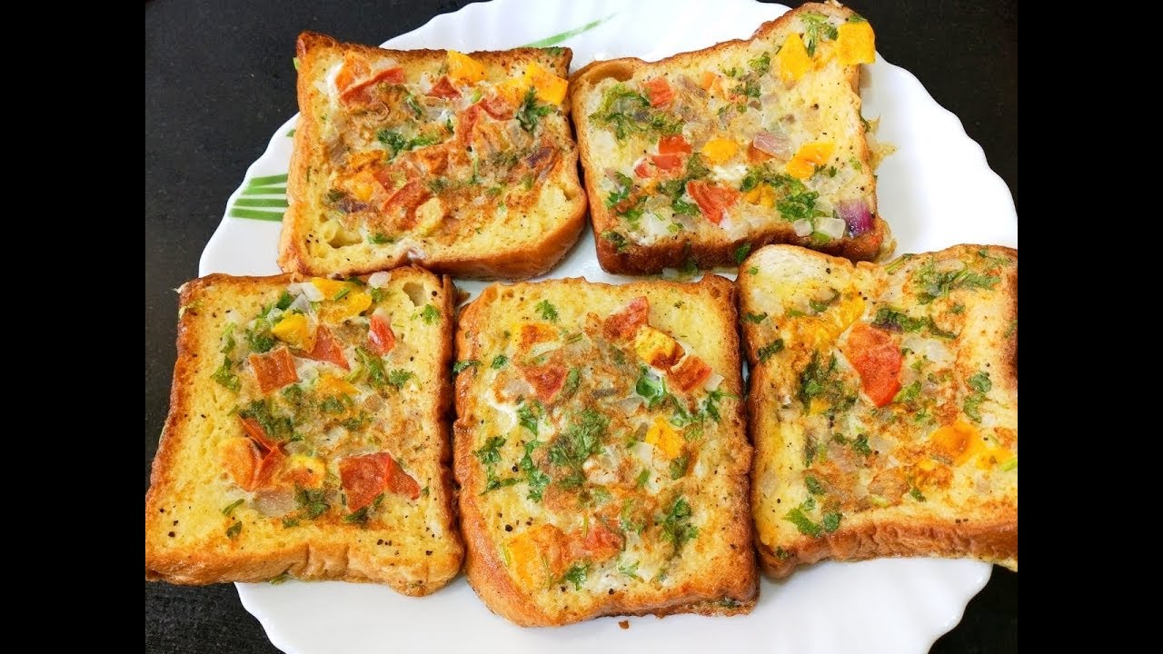 Masala Egg Bread Toast | Spicy Bread Omelette Recipe | Bread Omelette Street Food Masala Egg Bread Toast | Spicy Bread Omelette Recipe | Bread Omelette Street Food