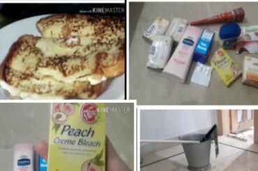 Us din ki  Shopping dekhen/Egg Sweet Bread / Vaselin healthy white lotion