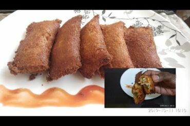 Cheesy Bread Pockets /Bread Recipe/Paneer Bread Pockets/evening tea time snack/sujis recipes