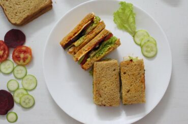 Veg Sandwich | वेज सैंडविच | Healthy Vegetable Sandwich