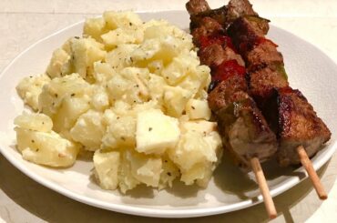 Salad recipe | How to make potatoes and apples salad | Healthy foods.