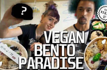 VEGAN IN JAPAN: Vegan Bento Boxes in Fukuoka, Japan | Easy, Healthy Lunch Ideas