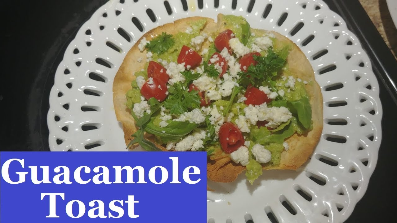 Skinny Guacamole Toast Recipe By Risa – Healthy Breakfast Ideas Skinny Guacamole Toast Recipe By Risa - Healthy Breakfast Ideas