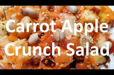 Carrot Apple Crunch Salad: A Taste of Isha Cookbook