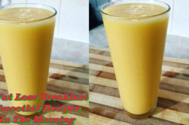 1 Fat Loss Breakfast Smoothie Recipes In The Morning | Recipes By Chef Ricardo