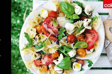 Caprese pasta salad