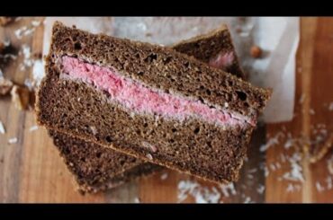 Flourless paleo pecan cranberry cream blender bread