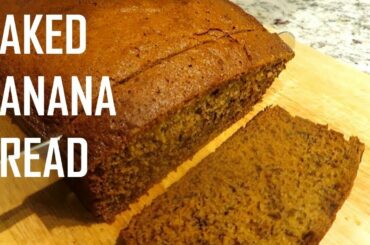 Baked Banana Bread Recipe - Filipino Food