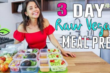 RAWVEGAN MEAL PREP FOR WEIGHTLOSS! 🌿Yovana