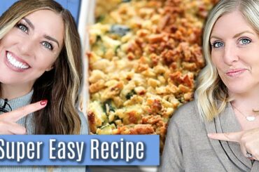Fast and Easy Chicken Zucchini Casserole - Easy Dinner Idea