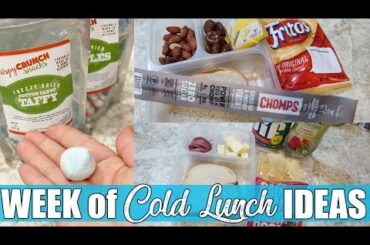 A Week of Cold Lunches | Freeze Dried Candy Treats | November 2019