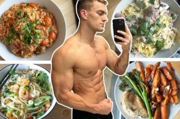 ONE PAN BULKING MEALS FOR BUILDING MUSCLE **4 quick & easy ideas**