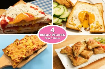4 Bread Recipes Easy & Quick For Lunch - OhTasty