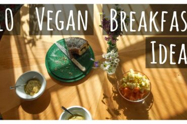 10 Easy Vegan Breakfast/ Snack Ideas