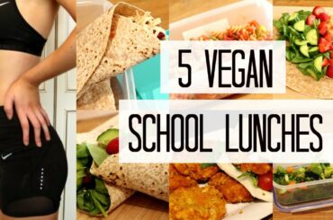 VEGAN SCHOOL LUNCH IDEAS / Healthy + Easy