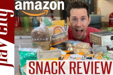 15 Most Popular Healthy Snacks On Amazon Reviewed - Keto, Paleo, & More!