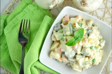 Light Cauliflower Salad Low Calorie, Low Fat Recipe