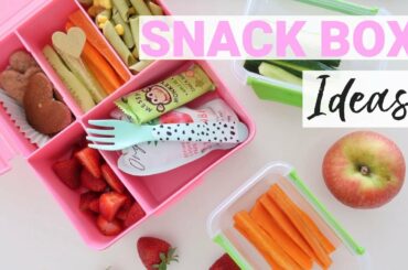 5 HEALTHY SNACK BOX IDEAS FOR TODDLERS | Her Nourished by Krissy Ropiha