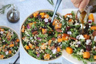 Roasted Butternut Squash and Quinoa Salad recipe