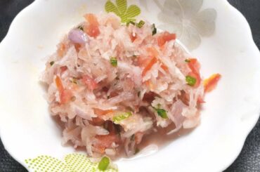 Simple and healthy radish salad recipe