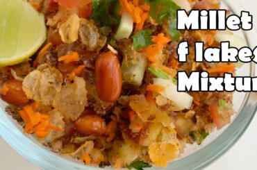 Millet Flakes Mixture- Healthy & Tasty Evening Snack for Kids