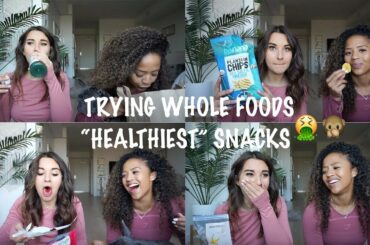 Trying Whole Foods Weirdest & Healthiest Snacks